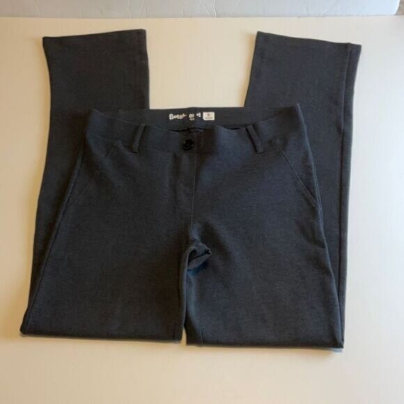 Betabrand Charcoal Grey Straight Leg, Small Petite - Picture 2 of 6